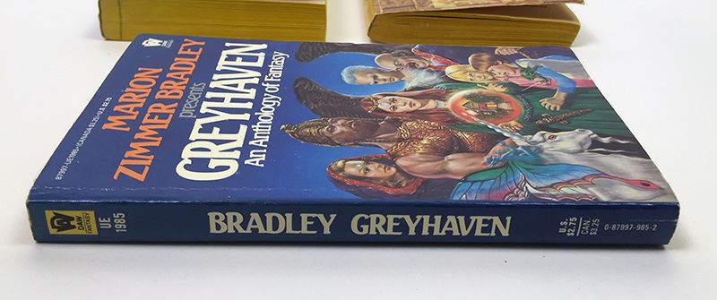 Marion Zimmer Bradley Collection: Friends of Darkover Series: Free Amazons of Darkover & The Keeper's Price; Greyhaven: An Anthology of Fantasy - Multiple Signatures: Marion Zimmer Bradley, Diana L. Paxson, Elizabeth Waters, Mercedes Lackey, etc. [Photo 31]