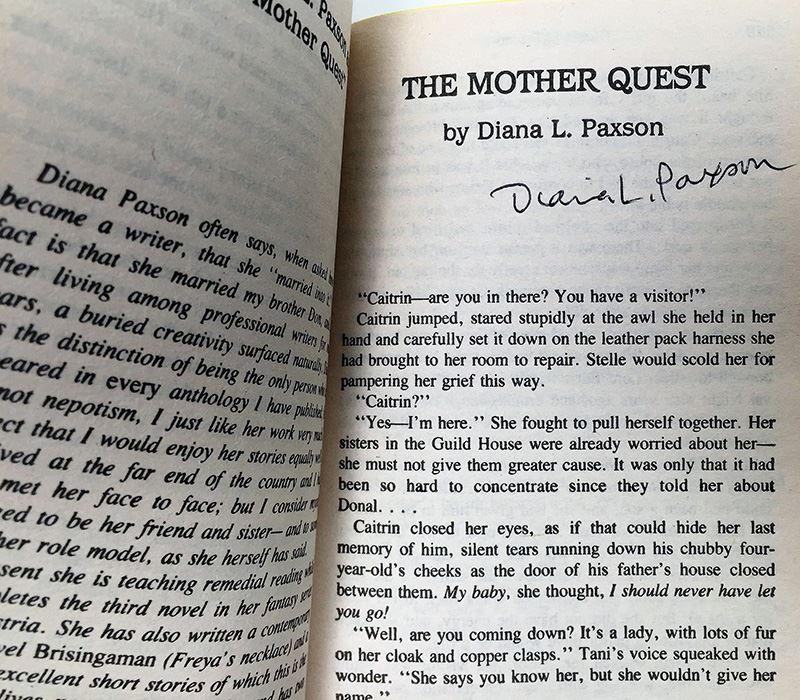 Marion Zimmer Bradley Collection: Friends of Darkover Series: Free Amazons of Darkover & The Keeper's Price; Greyhaven: An Anthology of Fantasy - Multiple Signatures: Marion Zimmer Bradley, Diana L. Paxson, Elizabeth Waters, Mercedes Lackey, etc. [Photo 9]