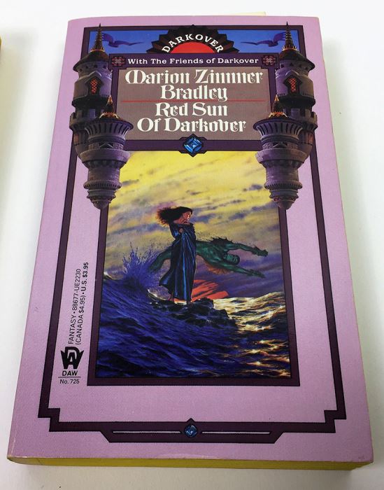 Marion Zimmer Bradley Collection: The Friends of Darkover Series: The Other Side of the Mirror, Four Moons of Darkover, Red Sun of Darkover, Leroni of Darkover & Domains of Darkover - Signed by Marion Zimmer Bradley, Elizabeth Waters & Mercedes Lackey [Photo 4]