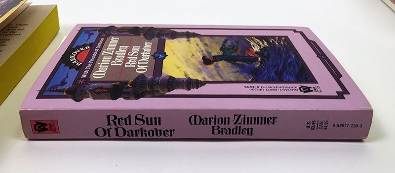 Marion Zimmer Bradley Collection: The Friends of Darkover Series: The Other Side of the Mirror, Four Moons of Darkover, Red Sun of Darkover, Leroni of Darkover & Domains of Darkover - Signed by Marion Zimmer Bradley, Elizabeth Waters & Mercedes Lackey [Photo 19]