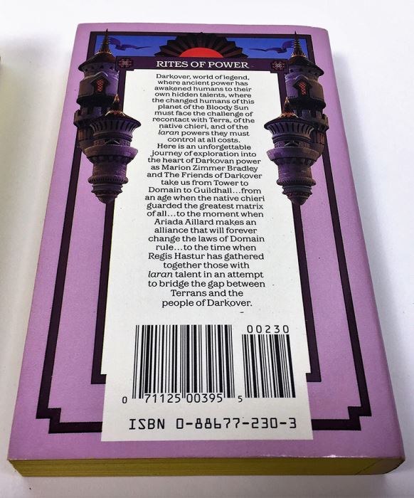 Marion Zimmer Bradley Collection: The Friends of Darkover Series: The Other Side of the Mirror, Four Moons of Darkover, Red Sun of Darkover, Leroni of Darkover & Domains of Darkover - Signed by Marion Zimmer Bradley, Elizabeth Waters & Mercedes Lackey [Photo 20]