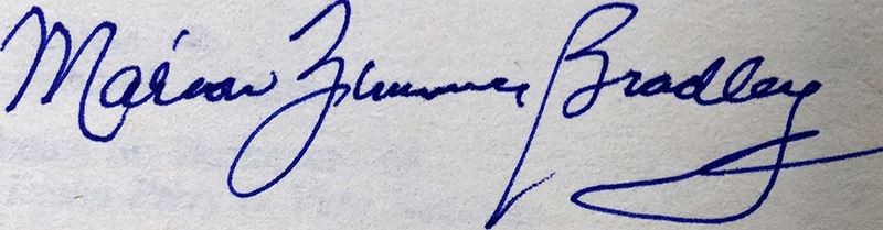 Marion Zimmer Bradley Collection: The Friends of Darkover Series: The Other Side of the Mirror, Four Moons of Darkover, Red Sun of Darkover, Leroni of Darkover & Domains of Darkover - Signed by Marion Zimmer Bradley, Elizabeth Waters & Mercedes Lackey [Photo 29]