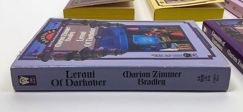 Marion Zimmer Bradley Collection: The Friends of Darkover Series: The Other Side of the Mirror, Four Moons of Darkover, Red Sun of Darkover, Leroni of Darkover & Domains of Darkover - Signed by Marion Zimmer Bradley, Elizabeth Waters & Mercedes Lackey [Photo 26]