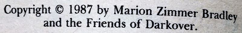 Marion Zimmer Bradley Collection: The Friends of Darkover Series: The Other Side of the Mirror, Four Moons of Darkover, Red Sun of Darkover, Leroni of Darkover & Domains of Darkover - Signed by Marion Zimmer Bradley, Elizabeth Waters & Mercedes Lackey [Photo 11]