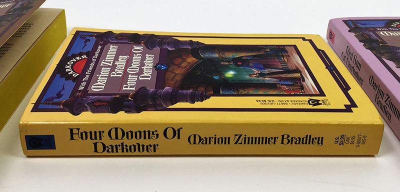 Marion Zimmer Bradley Collection: The Friends of Darkover Series: The Other Side of the Mirror, Four Moons of Darkover, Red Sun of Darkover, Leroni of Darkover & Domains of Darkover - Signed by Marion Zimmer Bradley, Elizabeth Waters & Mercedes Lackey [Photo 12]