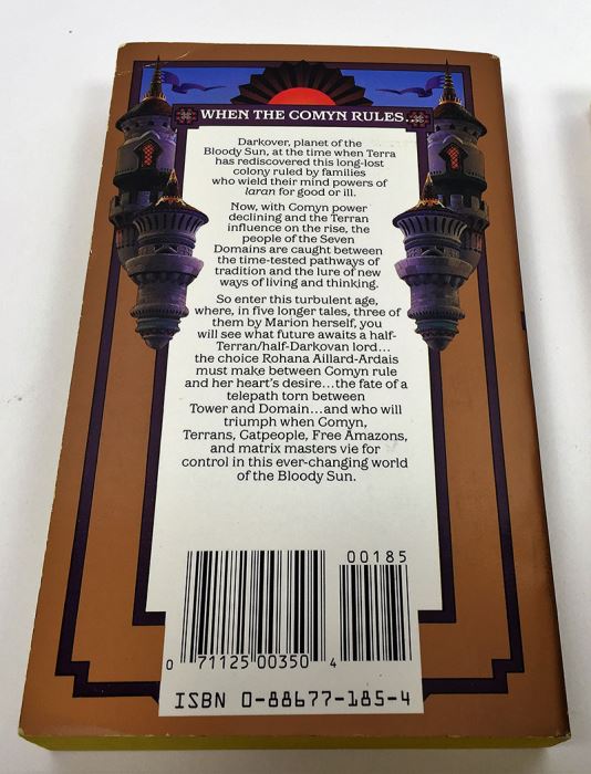 Marion Zimmer Bradley Collection: The Friends of Darkover Series: The Other Side of the Mirror, Four Moons of Darkover, Red Sun of Darkover, Leroni of Darkover & Domains of Darkover - Signed by Marion Zimmer Bradley, Elizabeth Waters & Mercedes Lackey [Photo 8]