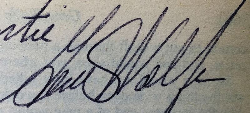 Martin H. Greenberg & Charles G. Waugh Collection: Mercenaries of Tomorrow & The 7 Deadly Sins of Science Fiction (edited by Isaac Asimov) - Signed by Poul Anderson, Barry Longyear, A.E. Van Vogt, Gene Wolfe, Jack Vance & Frederik Pohl [Photo 12]