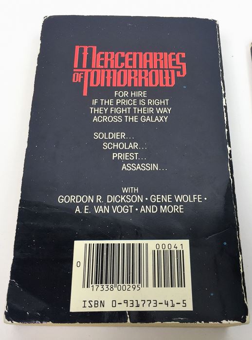 Martin H. Greenberg & Charles G. Waugh Collection: Mercenaries of Tomorrow & The 7 Deadly Sins of Science Fiction (edited by Isaac Asimov) - Signed by Poul Anderson, Barry Longyear, A.E. Van Vogt, Gene Wolfe, Jack Vance & Frederik Pohl [Photo 4]