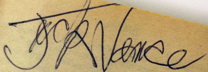 Martin H. Greenberg & Charles G. Waugh Collection: Mercenaries of Tomorrow & The 7 Deadly Sins of Science Fiction (edited by Isaac Asimov) - Signed by Poul Anderson, Barry Longyear, A.E. Van Vogt, Gene Wolfe, Jack Vance & Frederik Pohl [Photo 17]