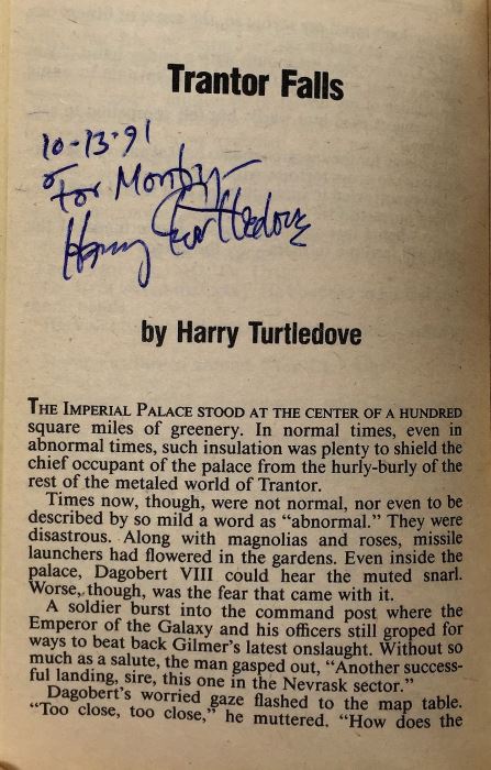 Martin H. Greenberg Collection: Foundation's Friends & Isaac's Universe Volume Two: Phases in Chaos (In honor of Isaac Asimov) - Signed by Ben Bova & Harry Turtledove [Photo 8]