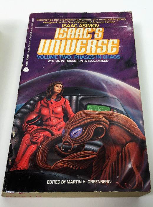 Martin H. Greenberg Collection: Foundation's Friends & Isaac's Universe Volume Two: Phases in Chaos (In honor of Isaac Asimov) - Signed by Ben Bova & Harry Turtledove [Photo 3]