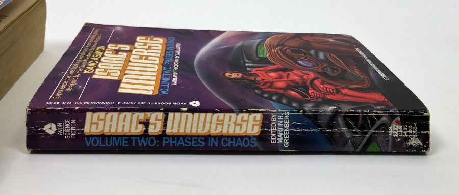 Martin H. Greenberg Collection: Foundation's Friends & Isaac's Universe Volume Two: Phases in Chaos (In honor of Isaac Asimov) - Signed by Ben Bova & Harry Turtledove [Photo 11]