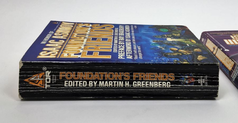Martin H. Greenberg Collection: Foundation's Friends & Isaac's Universe Volume Two: Phases in Chaos (In honor of Isaac Asimov) - Signed by Ben Bova & Harry Turtledove [Photo 4]