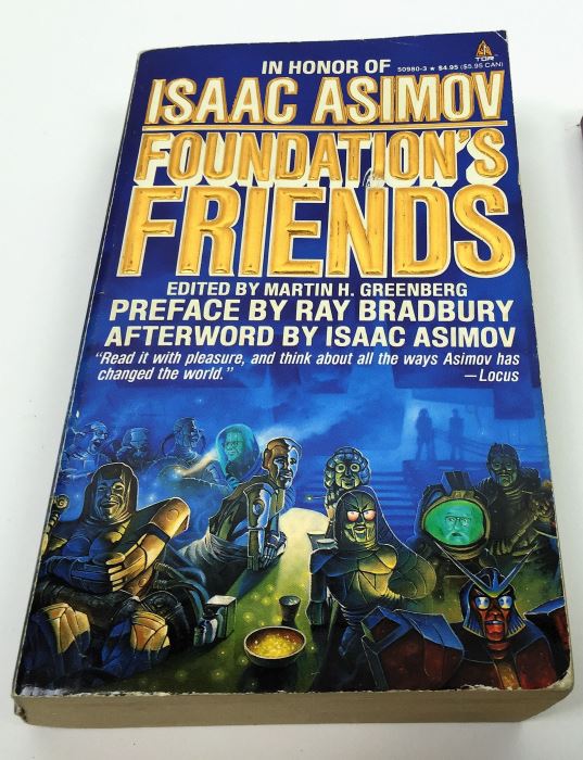 Martin H. Greenberg Collection: Foundation's Friends & Isaac's Universe Volume Two: Phases in Chaos (In honor of Isaac Asimov) - Signed by Ben Bova & Harry Turtledove [Photo 2]