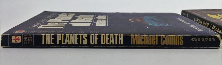 Michael Collins Collection: The Planets of Death & Lukan War - Signed by Michael Collins (Dennis Lynds) [Photo 2]