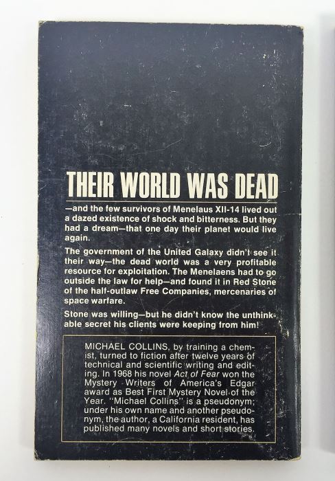 Michael Collins Collection: The Planets of Death & Lukan War - Signed by Michael Collins (Dennis Lynds) [Photo 3]