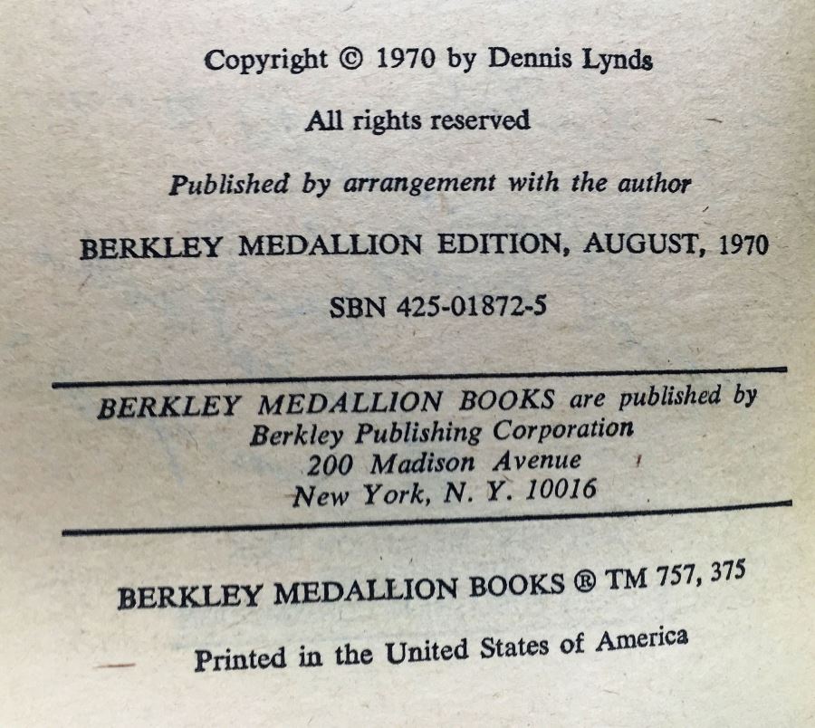 Michael Collins Collection: The Planets of Death & Lukan War - Signed by Michael Collins (Dennis Lynds) [Photo 7]