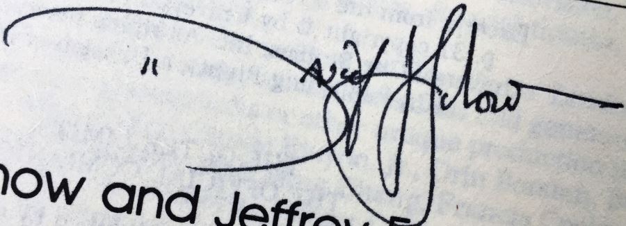 David J. Schow & Jeffrey Frentzen - The Outer Limits: The Official Companion - Signed by David J. Schow; The Fall of Winter - Signed by Jack Haldeman; Limbo System - Signed by Rick Cook; Riding the Torch - Signed by Norman Spinrad [Photo 10]