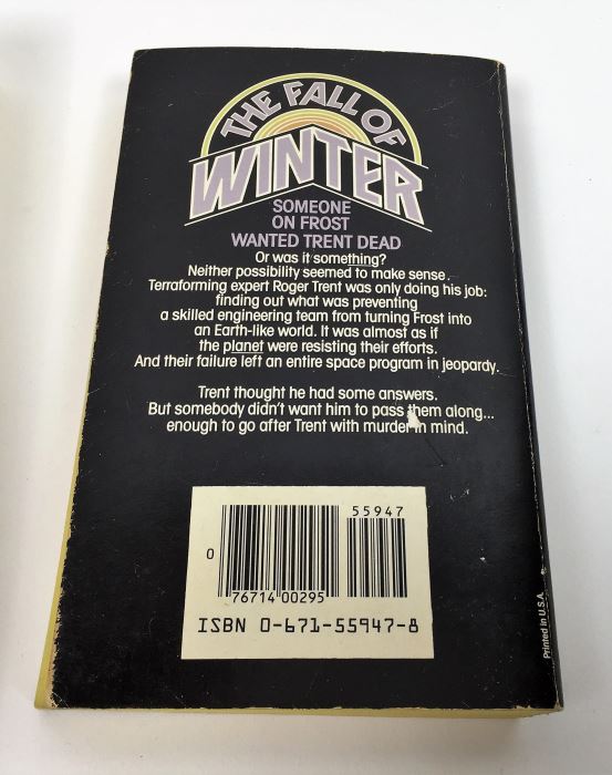 David J. Schow & Jeffrey Frentzen - The Outer Limits: The Official Companion - Signed by David J. Schow; The Fall of Winter - Signed by Jack Haldeman; Limbo System - Signed by Rick Cook; Riding the Torch - Signed by Norman Spinrad [Photo 13]