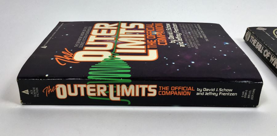 David J. Schow & Jeffrey Frentzen - The Outer Limits: The Official Companion - Signed by David J. Schow; The Fall of Winter - Signed by Jack Haldeman; Limbo System - Signed by Rick Cook; Riding the Torch - Signed by Norman Spinrad [Photo 6]