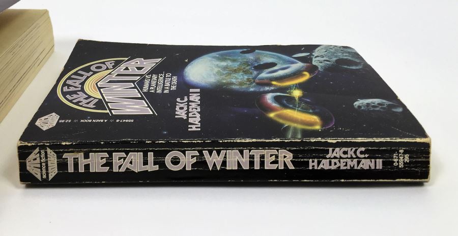 David J. Schow & Jeffrey Frentzen - The Outer Limits: The Official Companion - Signed by David J. Schow; The Fall of Winter - Signed by Jack Haldeman; Limbo System - Signed by Rick Cook; Riding the Torch - Signed by Norman Spinrad [Photo 12]