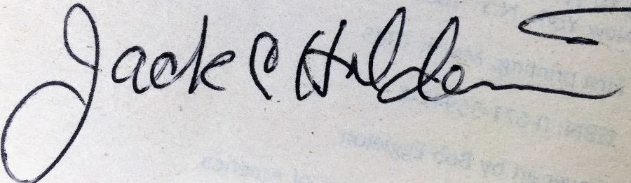 David J. Schow & Jeffrey Frentzen - The Outer Limits: The Official Companion - Signed by David J. Schow; The Fall of Winter - Signed by Jack Haldeman; Limbo System - Signed by Rick Cook; Riding the Torch - Signed by Norman Spinrad [Photo 15]