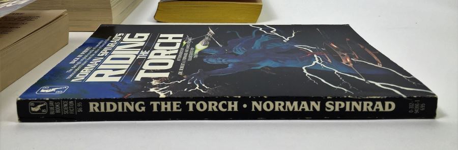 David J. Schow & Jeffrey Frentzen - The Outer Limits: The Official Companion - Signed by David J. Schow; The Fall of Winter - Signed by Jack Haldeman; Limbo System - Signed by Rick Cook; Riding the Torch - Signed by Norman Spinrad [Photo 22]