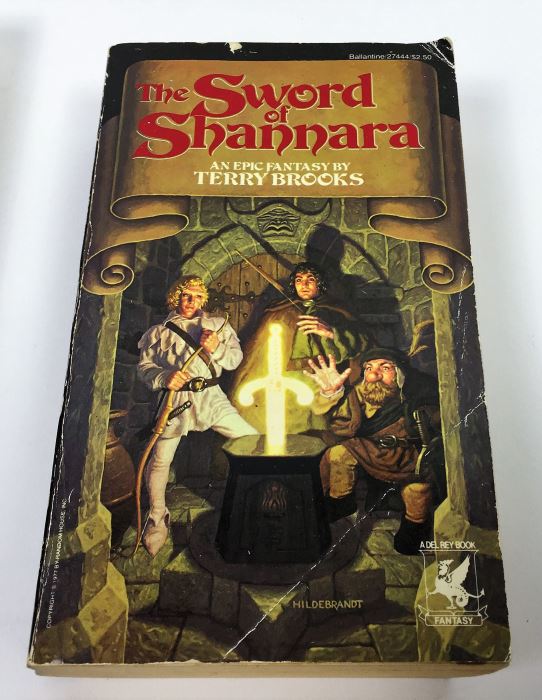 John Ringo & Julie Cochrane: Cally's War - Signed by John Ringo; The Sword of Shannara - Signed by Terry Brooks; Vengeance of the Dancing Gods - Signed by Jack L. Chalker; A Dirge for Sabis - Signed by C.J. Cherryh & Leslie Fish [Photo 3]