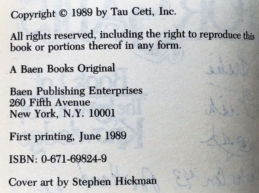 John Ringo & Julie Cochrane: Cally's War - Signed by John Ringo; The Sword of Shannara - Signed by Terry Brooks; Vengeance of the Dancing Gods - Signed by Jack L. Chalker; A Dirge for Sabis - Signed by C.J. Cherryh & Leslie Fish [Photo 28]