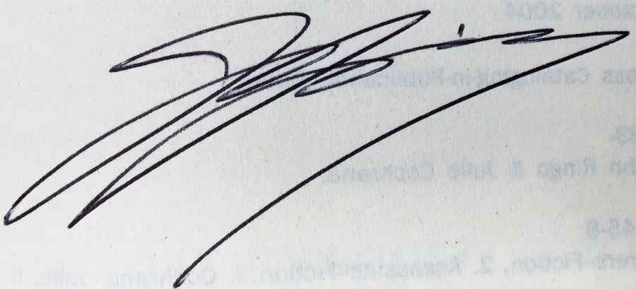 John Ringo & Julie Cochrane: Cally's War - Signed by John Ringo; The Sword of Shannara - Signed by Terry Brooks; Vengeance of the Dancing Gods - Signed by Jack L. Chalker; A Dirge for Sabis - Signed by C.J. Cherryh & Leslie Fish [Photo 10]