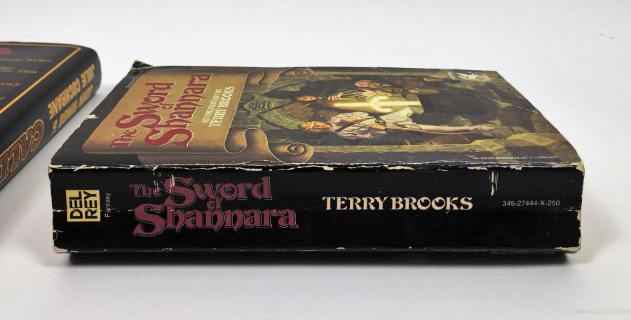 John Ringo & Julie Cochrane: Cally's War - Signed by John Ringo; The Sword of Shannara - Signed by Terry Brooks; Vengeance of the Dancing Gods - Signed by Jack L. Chalker; A Dirge for Sabis - Signed by C.J. Cherryh & Leslie Fish [Photo 13]