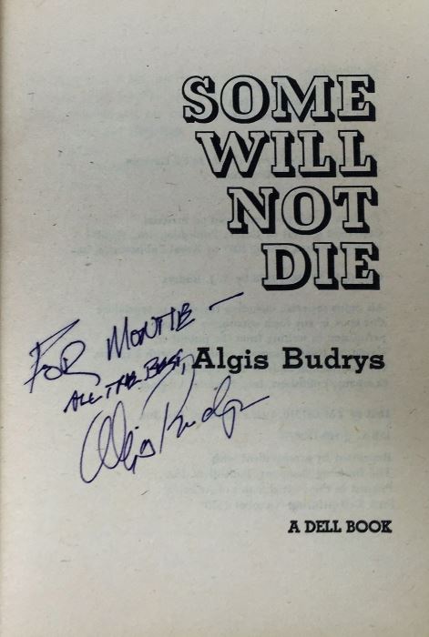 Gorgon Child - Signed by Steven Barnes; Legend - Signed by David Gemmell; Some Will Not Die - Signed by Algis Budrys; Passage at Arms - Signed by Glen Cook; Sweet Silver Blues - Signed by Glen Cook; The Best of Marion Zimmer Bradley - Signed [Photo 20]