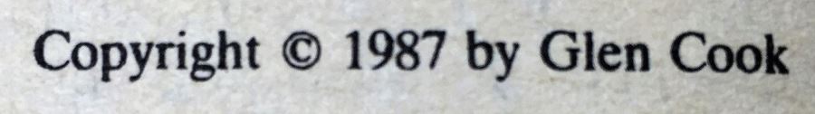 Gorgon Child - Signed by Steven Barnes; Legend - Signed by David Gemmell; Some Will Not Die - Signed by Algis Budrys; Passage at Arms - Signed by Glen Cook; Sweet Silver Blues - Signed by Glen Cook; The Best of Marion Zimmer Bradley - Signed [Photo 32]