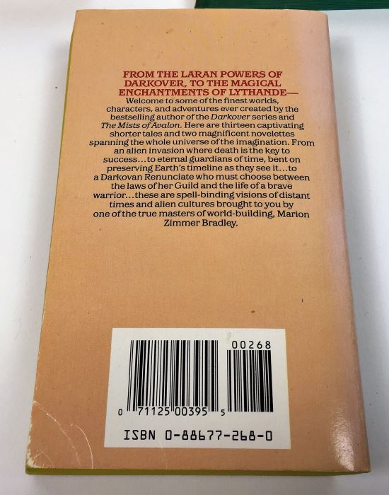 Gorgon Child - Signed by Steven Barnes; Legend - Signed by David Gemmell; Some Will Not Die - Signed by Algis Budrys; Passage at Arms - Signed by Glen Cook; Sweet Silver Blues - Signed by Glen Cook; The Best of Marion Zimmer Bradley - Signed [Photo 34]