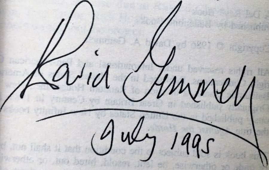 Gorgon Child - Signed by Steven Barnes; Legend - Signed by David Gemmell; Some Will Not Die - Signed by Algis Budrys; Passage at Arms - Signed by Glen Cook; Sweet Silver Blues - Signed by Glen Cook; The Best of Marion Zimmer Bradley - Signed [Photo 16]