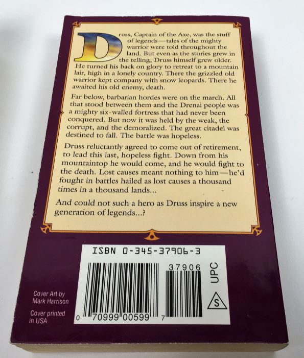 Gorgon Child - Signed by Steven Barnes; Legend - Signed by David Gemmell; Some Will Not Die - Signed by Algis Budrys; Passage at Arms - Signed by Glen Cook; Sweet Silver Blues - Signed by Glen Cook; The Best of Marion Zimmer Bradley - Signed [Photo 14]