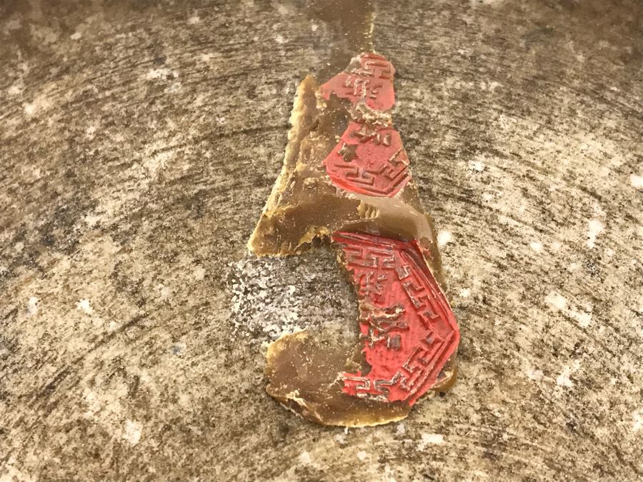 Antique Signed Chinese Export Porcelain Hand Painted Koi Carp Fish Dish Bowl Plate 8.5' [Photo 13]