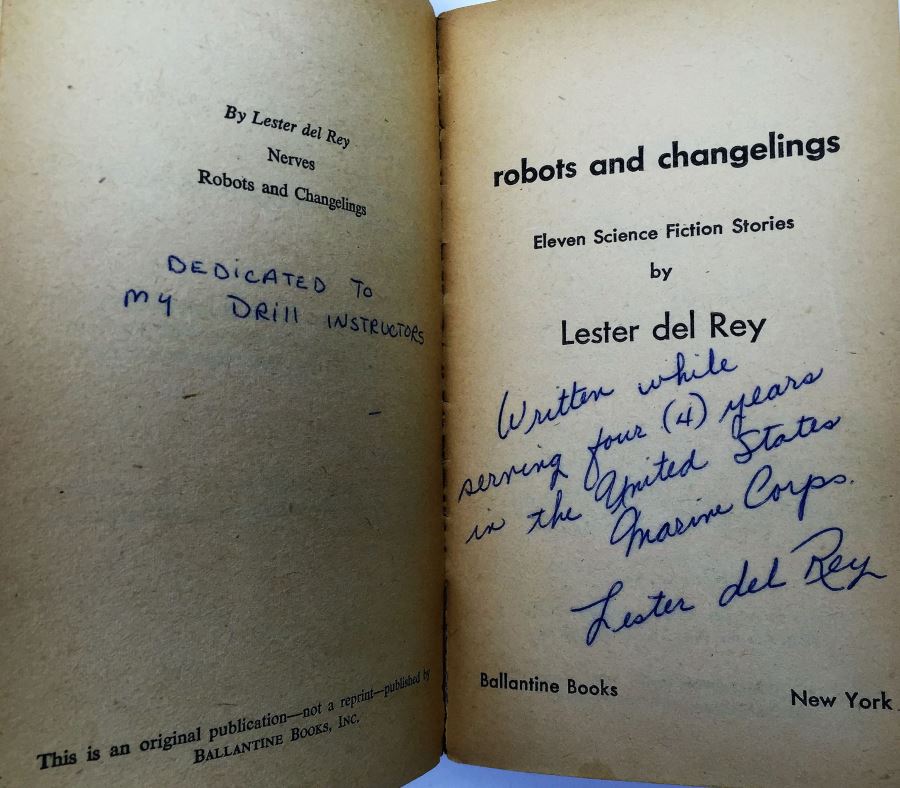 Sioux Spaceman/And Then the Town Took Off; Signed: Phoenix Without Ashes - Edward Bryant & Harlan Ellison; The Silver Wolf - Alice Borchardt; robots & changelings - Lester del Rey; The Year of the Quiet Sun - Wilson Tucker & Time Tours - William F. Wu  [Photo 26]