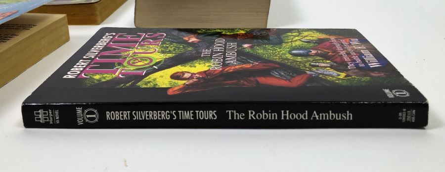 Sioux Spaceman/And Then the Town Took Off; Signed: Phoenix Without Ashes - Edward Bryant & Harlan Ellison; The Silver Wolf - Alice Borchardt; robots & changelings - Lester del Rey; The Year of the Quiet Sun - Wilson Tucker & Time Tours - William F. Wu  [Photo 34]