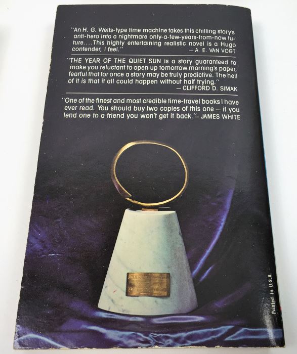 Sioux Spaceman/And Then the Town Took Off; Signed: Phoenix Without Ashes - Edward Bryant & Harlan Ellison; The Silver Wolf - Alice Borchardt; robots & changelings - Lester del Rey; The Year of the Quiet Sun - Wilson Tucker & Time Tours - William F. Wu  [Photo 30]