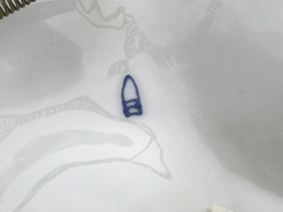 Antique Porcelain Oyster Plate [Photo 8]