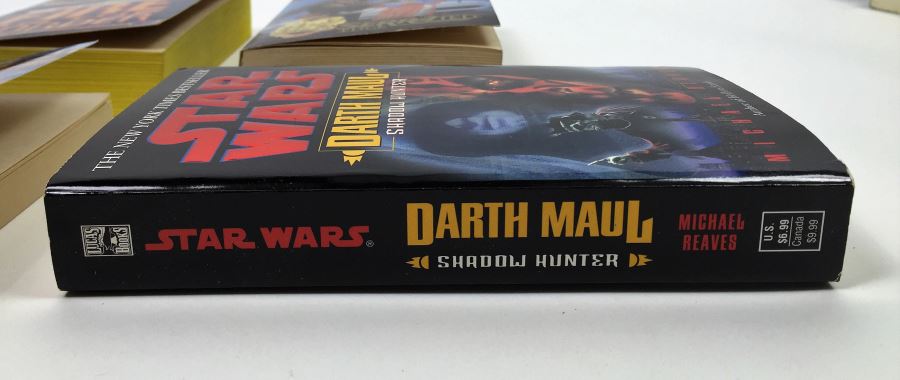 Fire on the Border - Signed by Kevin O'Donnell, Jr.; Wheels of Fire - Signed by Mercedes Lackey; Titan A.E.: Cale's Story - Signed by Kevin J. Anderson & Rebecca Moesta; Star Wars: Darth Maul Shadow Hunter - Signed by Michael Reaves [Photo 21]