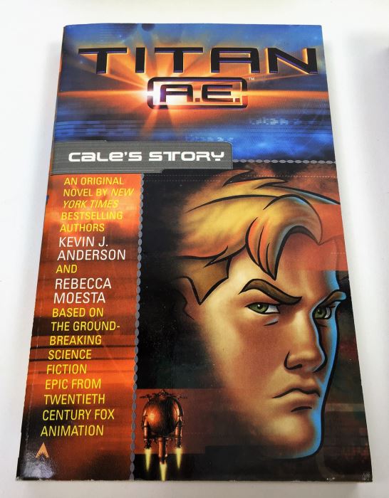 Fire on the Border - Signed by Kevin O'Donnell, Jr.; Wheels of Fire - Signed by Mercedes Lackey; Titan A.E.: Cale's Story - Signed by Kevin J. Anderson & Rebecca Moesta; Star Wars: Darth Maul Shadow Hunter - Signed by Michael Reaves [Photo 4]