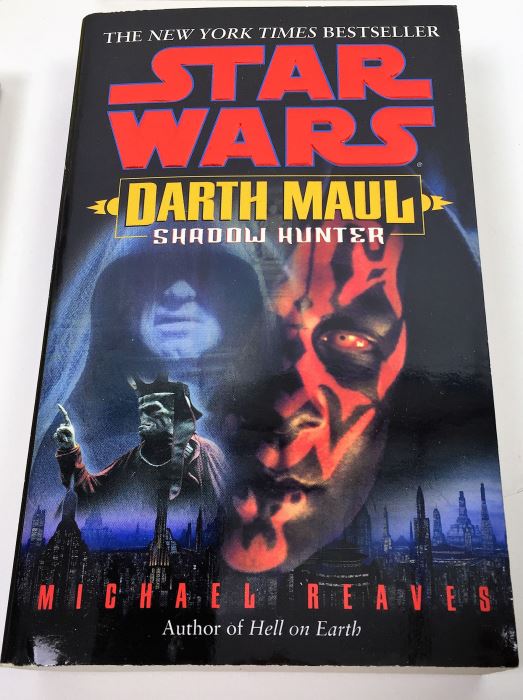 Fire on the Border - Signed by Kevin O'Donnell, Jr.; Wheels of Fire - Signed by Mercedes Lackey; Titan A.E.: Cale's Story - Signed by Kevin J. Anderson & Rebecca Moesta; Star Wars: Darth Maul Shadow Hunter - Signed by Michael Reaves [Photo 5]