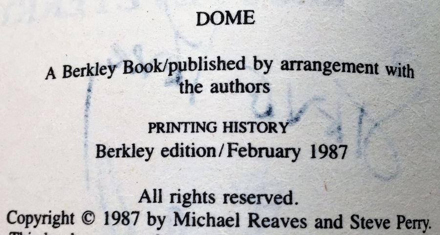 Dome - Signed by Steve Perry & Michael Reeves; The Trinity Paradox - Signed by Doug Beason & Kevin J. Anderson; The Fugitive Worlds by Bob Shaw; Smallville (x2) - Signed by Devin Grayson (x2) [Photo 10]