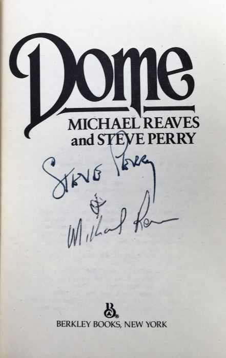 Dome - Signed by Steve Perry & Michael Reeves; The Trinity Paradox - Signed by Doug Beason & Kevin J. Anderson; The Fugitive Worlds by Bob Shaw; Smallville (x2) - Signed by Devin Grayson (x2) [Photo 8]