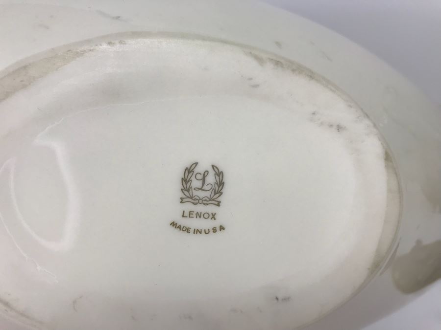 Home Decor Lot With Milk Glass Rooster, Vintage Vases, LENOX Bowl And More [Photo 14]