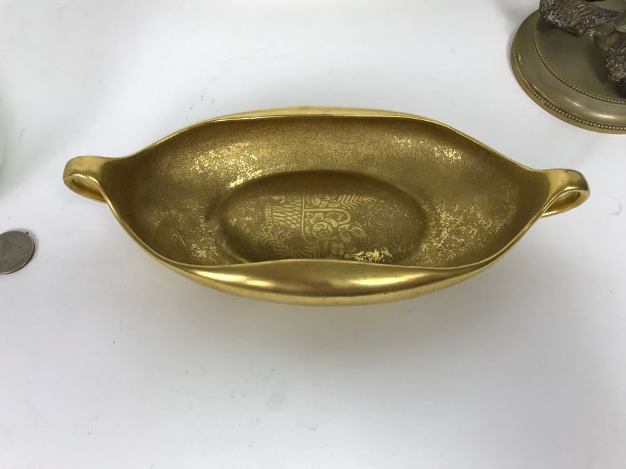 Home Decor Lot With Milk Glass Rooster, Vintage Vases, LENOX Bowl And More [Photo 4]