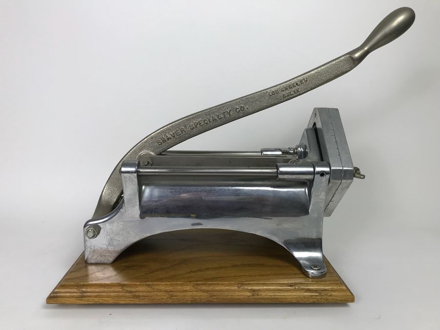 French Fry Maker Potato Keen Kut Shoe Stringer Shaver Specialty Co Los Angeles Manual 3/8” Retails $436 [Photo 3]