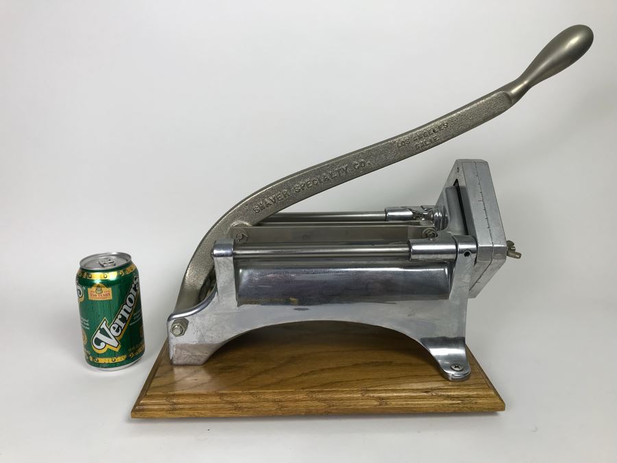 French Fry Maker Potato Keen Kut Shoe Stringer Shaver Specialty Co Los Angeles Manual 3/8” Retails $436 [Photo 4]